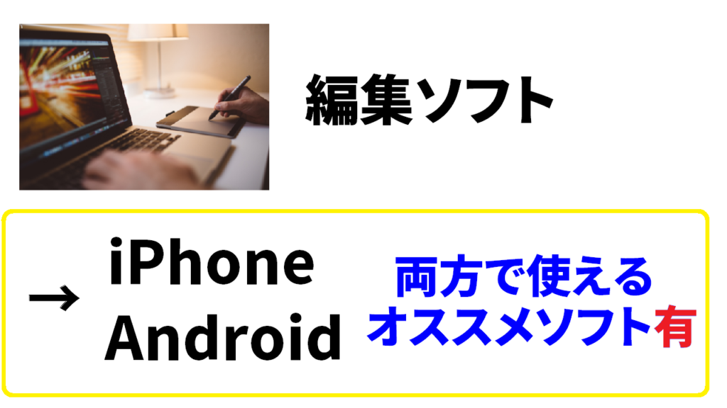 Youtubeの始め方で編集ソフトの使い心地が良いのはiphoneかAndroidか