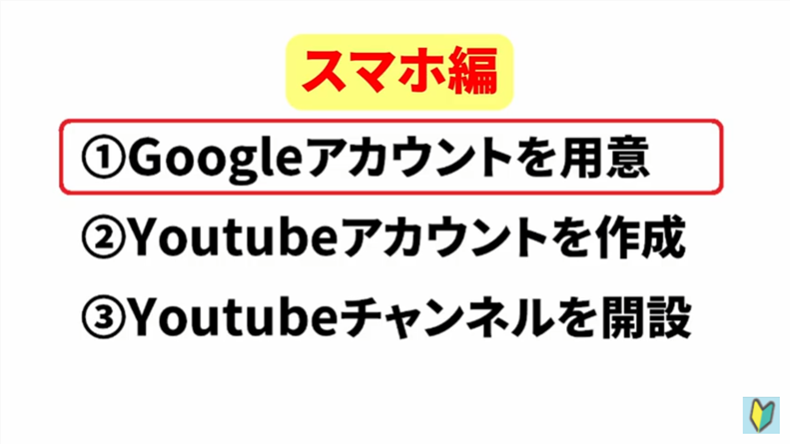 アンドロイドでGoogleアカウントを作成するやり方②