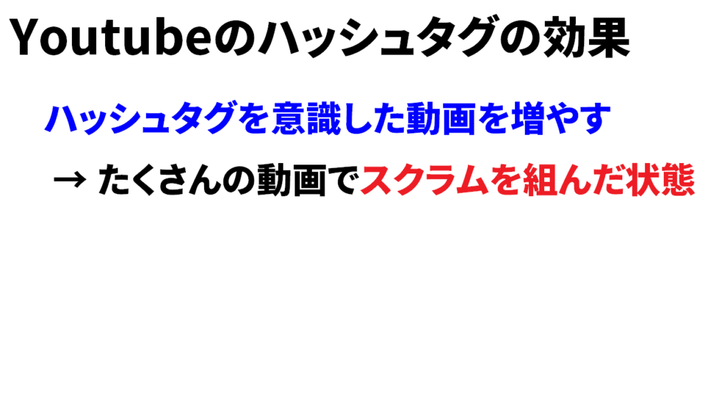 Youtubeのハッシュタグの効果4