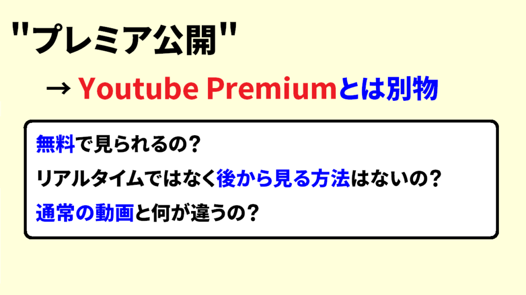 プレミア公開を見るには