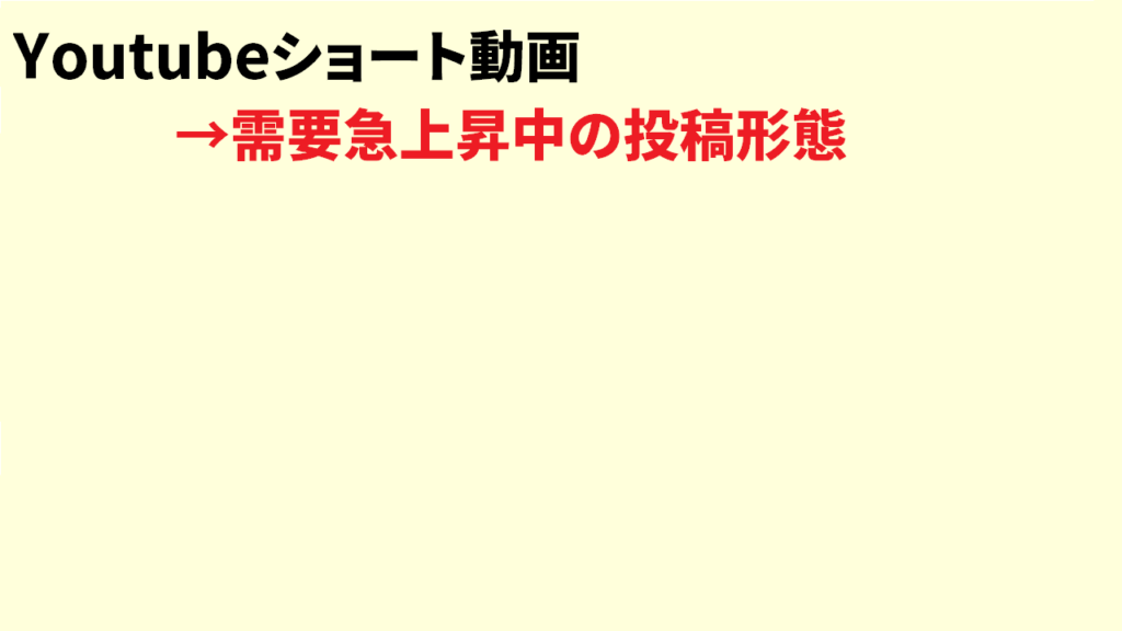 Youtubeショート動画のデメリット1