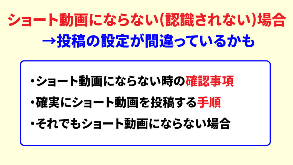 ショート動画にならない1