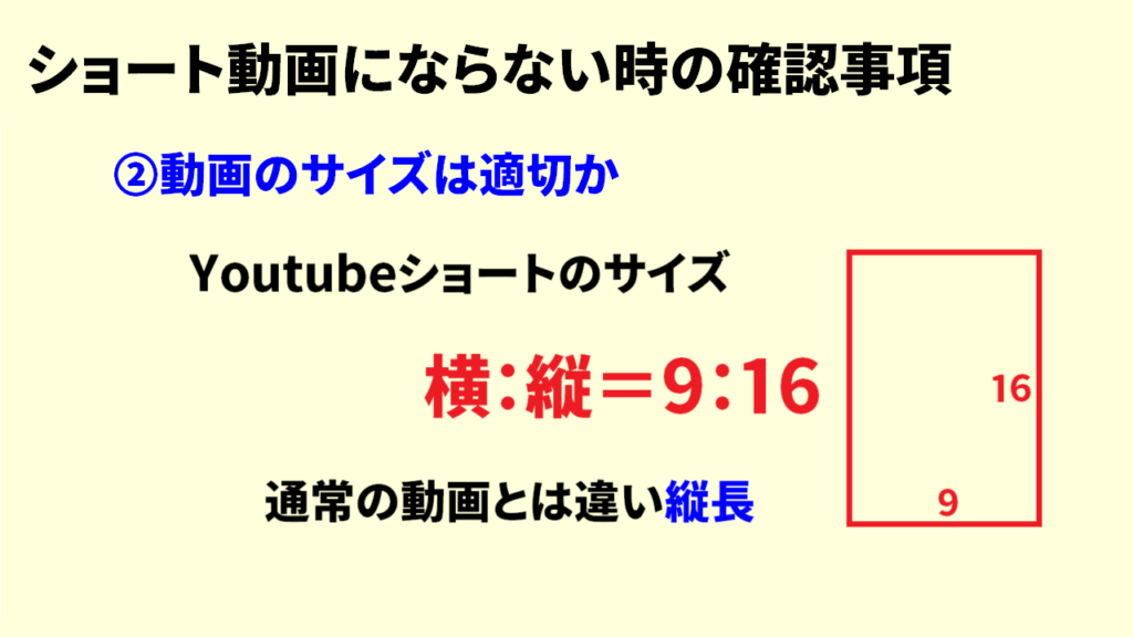 ショート動画にならない4