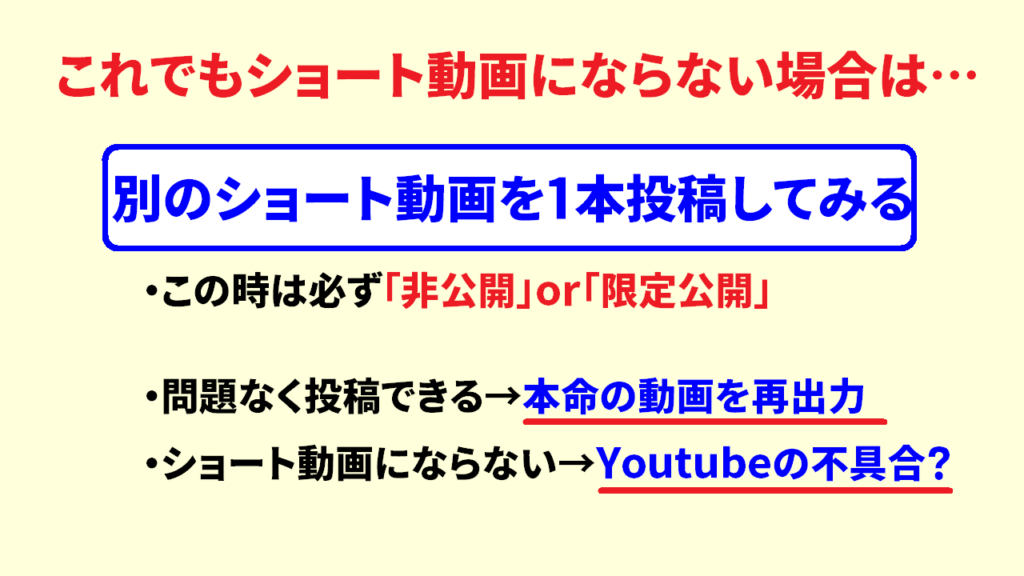ショート動画にならない7